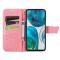  Motorola Moto G52/G82 Fodral Fjäril Tryck Rosa