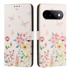 Google Pixel 11/10/10 Pro/9/9 Pro Fodral Med M&ouml;nster Blommor