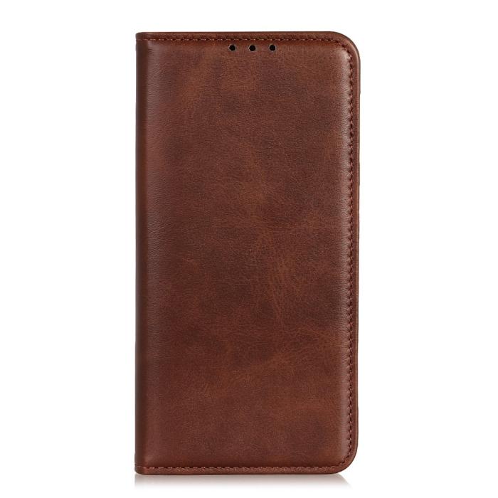 Bild 2,  Motorola Moto G200 Fodral Flip Läder Brun