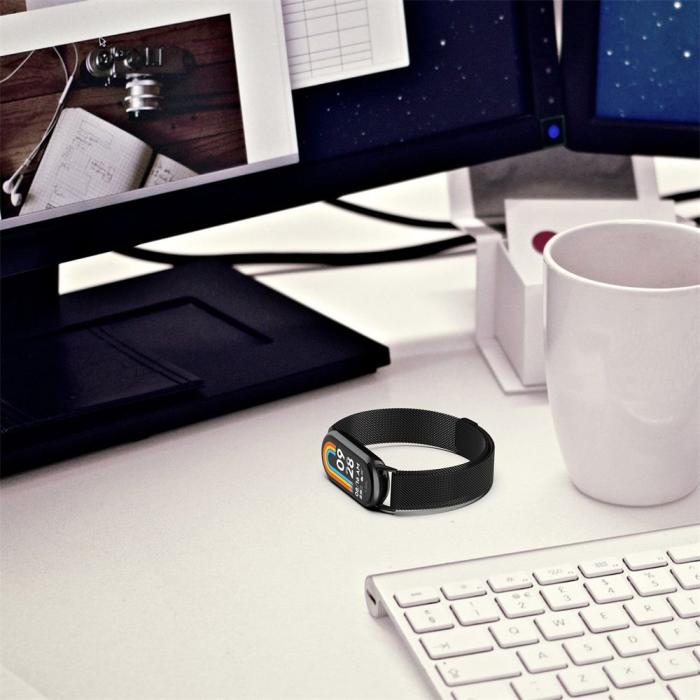 Bild 3, Tech-Protect Tech-Protect Xiaomi Smart Band 10/9/8 Armband MilaneseBand