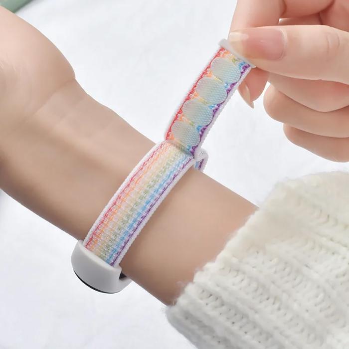 Bild 2, Tech-Protect Tech-Protect Xiaomi Smart Band 10/9/8 Armband Nylon Svart