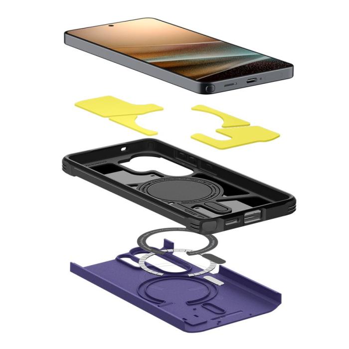 Bild 6, Spigen Spigen Galaxy S26 Ultra Skal MagSafe Tough Armor Ash Violet