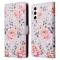  Samsung Galaxy S26 Fodral RFID Rosa Blommor