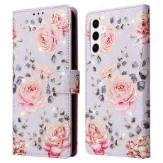  Samsung Galaxy S26 Fodral RFID Rosa Blommor