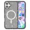  iPhone 17 Skal MagSafe Hybrid Glitter Svart