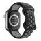 ColorPop Sportarmband Dual-Color Apple Watch 42/41/40/38 mm (S/M) Svart/Grå