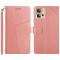  Motorola Edge 30 Fusion 5G Fodral Y-Shape Läder Roséguld