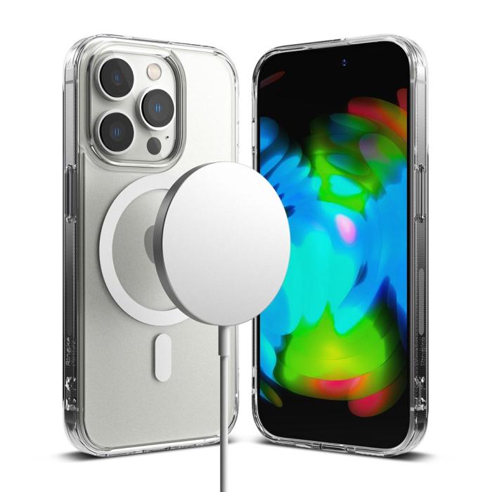 Bild 2, Ringke Ringke iPhone 14 Pro Max Skal Fusion MagSafe Matt Transparent