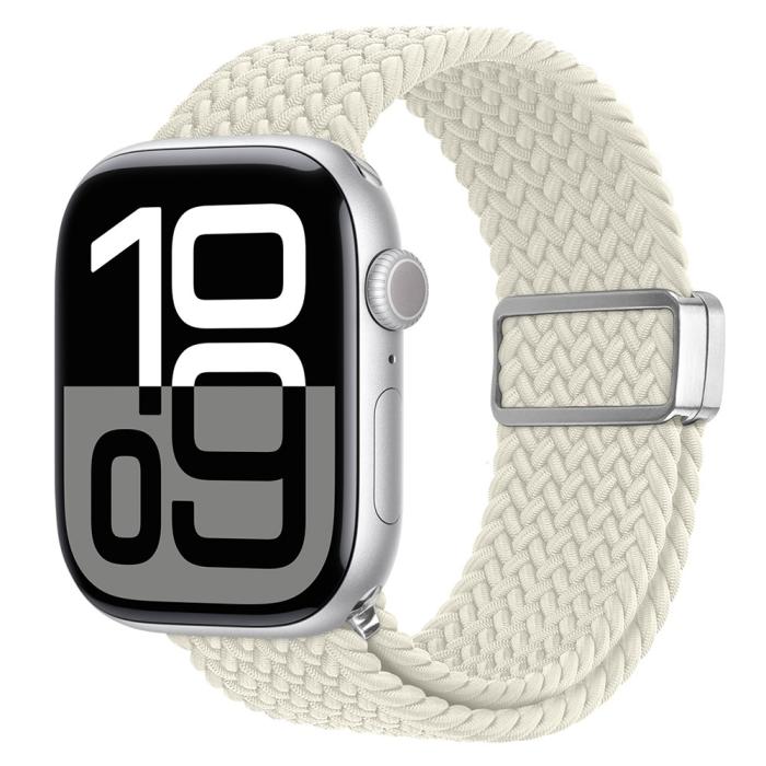 Bild 3, DUX DUCIS DUX DUCIS Apple Watch 38/40/41/42 mm Armband Flätat Starlight
