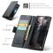 CASEME CASEME Xiaomi 14 Fodral RFID Litchi Läder Svart