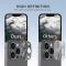 ENKAY ENKAY iPhone 16 Pro Max/16 Pro Linsskydd Brun