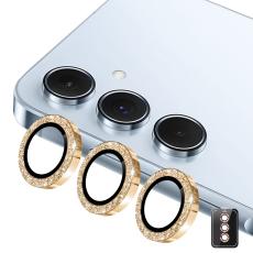 ENKAY ENKAY Galaxy A57 / A37 5G Linsskydd Glitter Guld