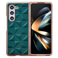 Galaxy Z Fold 6 Skal L&auml;der M&ouml;rk Gr&ouml;n