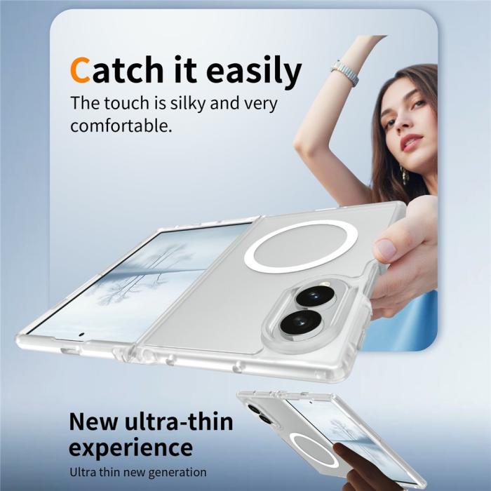 Bild 5,  Samsung Galaxy Z Fold 8 Skal MagSafe TPU Transparent