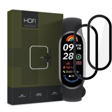 HOFI HOFI Xiaomi Smart Band 9 2-PACK Sk&auml;rmskydd Pro+ Hybrid Glas Svart
