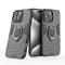  iPhone 16 Pro Max Skal Hybrid Armor Ring Svart