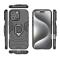  iPhone 16 Pro Max Skal Hybrid Armor Ring Svart
