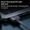  2m 140W PD USB-C - MagSafe 3 Magnetisk Nylon Kabel Blå