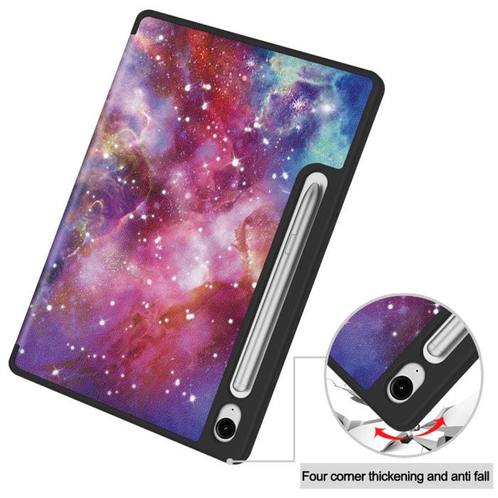 Bild 5,  Samsung Galaxy Tab S10 Lite Fodral Tri-Fold Galaxy