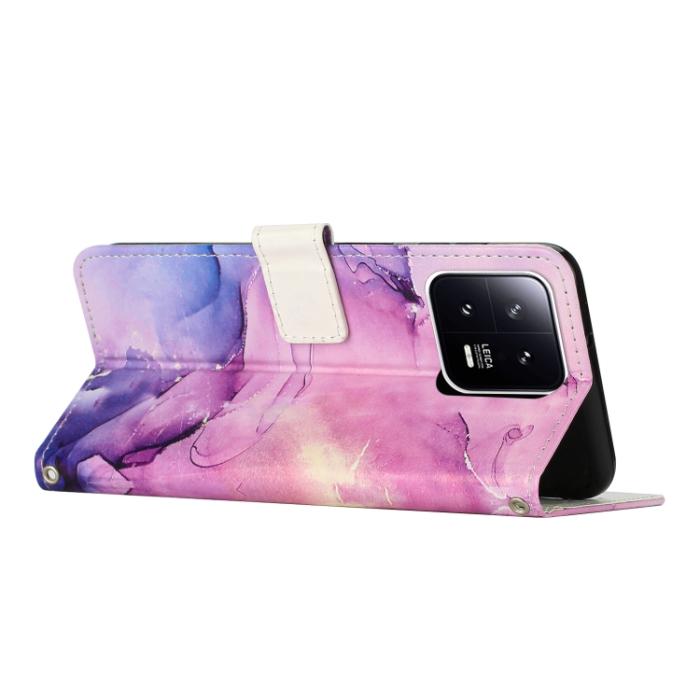 Bild 4,  Xiaomi 13 Pro 5G Fodral Marmor Lila