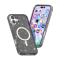  iPhone 17 Skal MagSafe Hybrid Glitter Svart