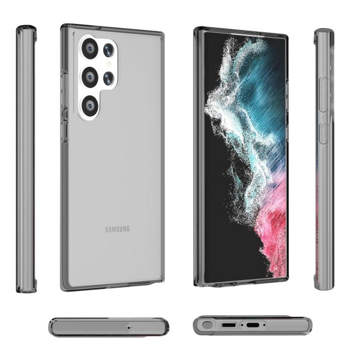 Bild 5,  Samsung Galaxy S23 Ultra Skal Shockproof Hybrid Grå