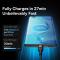 BASEUS BASEUS 1.2 m 100W 3in1 USB-C/Lightning/MicroUSB Svart