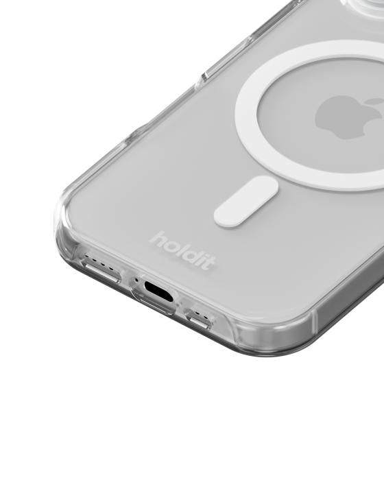Bild 3, holdit holdit iPhone 17 MagSafe Mobilskal White/Transparent