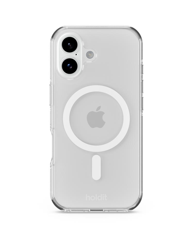 holdit holdit iPhone 17 MagSafe Mobilskal White/Transparent
