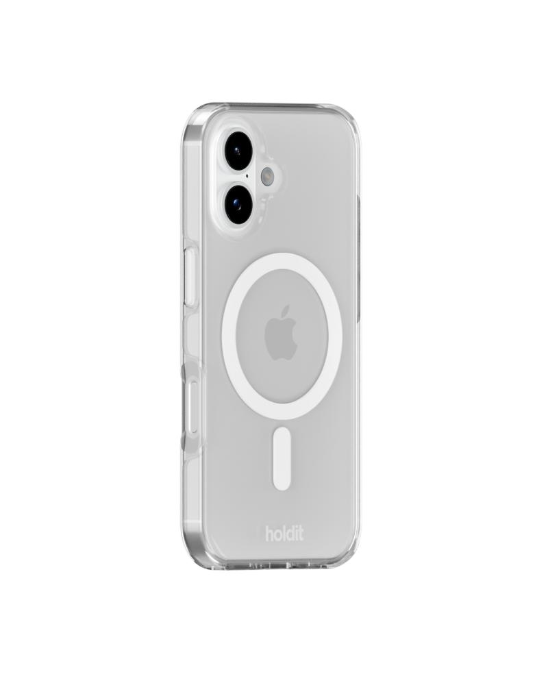 holdit holdit iPhone 17 MagSafe Mobilskal White/Transparent