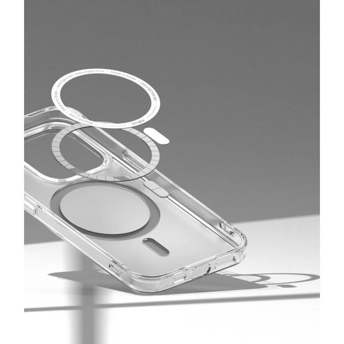 Bild 6, Ringke Ringke iPhone 14 Pro Max Skal Fusion MagSafe Matt Transparent