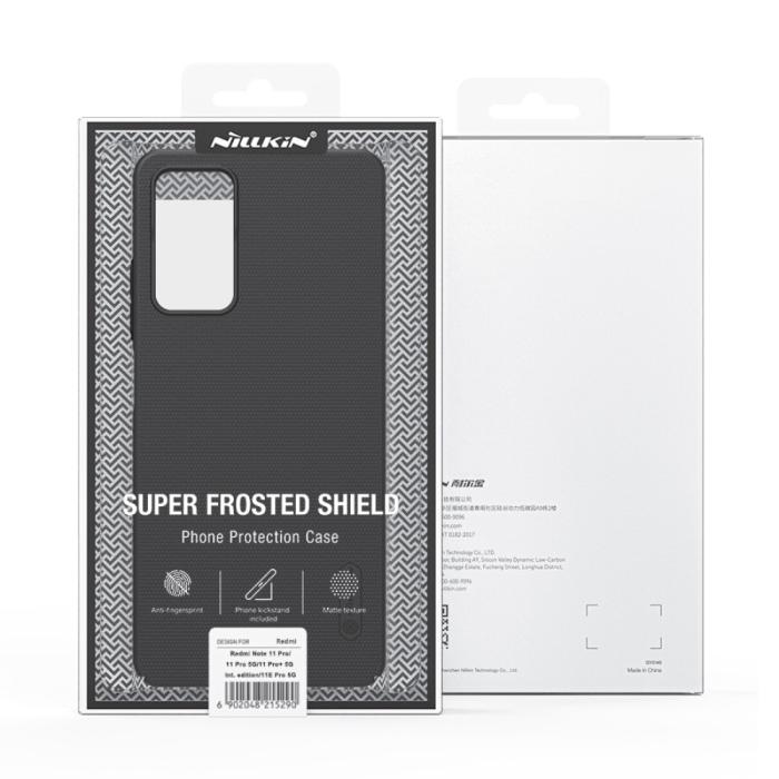 Bild 6, NILLKIN NILLKIN Xiaomi Redmi Note 11 Pro 5G Skal Frosted Shield Vit