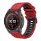  Garmin Fenix 22 mm Armband Quick Release Silikon Röd