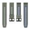  Garmin Fenix 22 mm Armband Quick Release Silikon Grön
