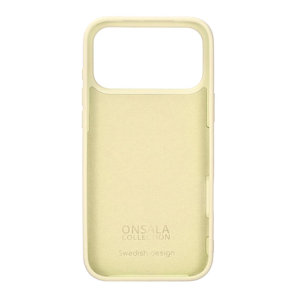 Onsala Onsala iPhone 17 Pro Max Mobilskal Med Silikonkänsla Lemon