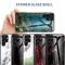  Samsung Galaxy S22 Ultra Skal Marmor Härdat Glas Blood Red