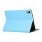  iPad Mini 2024/2021 Fodral Case Stand Ljus Blå