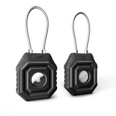 Tech-Protect Tech-Protect Apple AirTag 2 / 1 H&aring;llare Kevlar Seal Svart