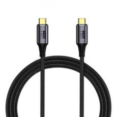 1.2m 100W Thunderbolt 3/4 Kabel USB-C - USB-C 8K/60Hz Svart