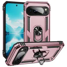  Google Pixel 11 / 11 Pro Skal Hybrid Kickstand Ros&eacute;guld