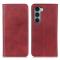  Motorola Moto G200 Fodral Flip Läder Röd