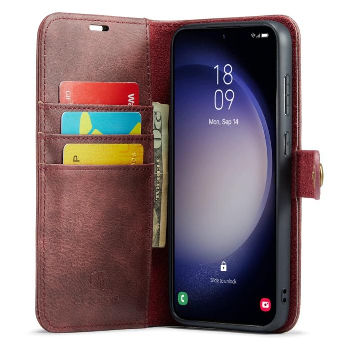 Bild 2, DG.MING DG.MING Samsung Galaxy A16 2in1 Magnet Fodral / Skal Röd