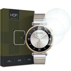 HOFI HOFI Huawei Watch GT 4 41 mm 2-PACK Sk&auml;rmskydd H&auml;rdat Glas