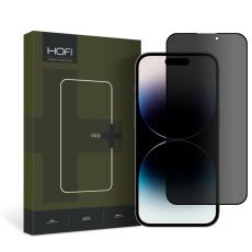 HOFI HOFI iPhone 14 Pro Sk&auml;rmskydd Anti Spy Pro+ H&auml;rdat Glas Privacy