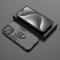  iPhone 16 Pro Max Skal Hybrid Armor Ring Svart