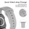 ColorPop Apple Watch 38/40/41/42 mm Silikon Armband (S/M) Ljus Grå