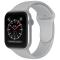 ColorPop Apple Watch 42/44/45/46/49 mm Silikon Armband (S/M) Ljus Grå