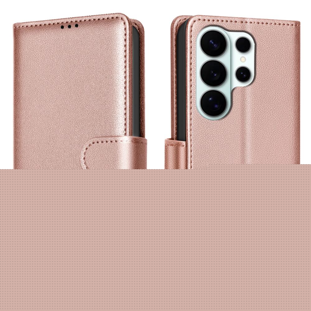 BINFEN BINFEN Samsung Galaxy S26 Ultra Fodral RFID Läder Roséguld