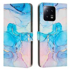  Xiaomi 13 Pro 5G Fodral Marmor Rosa/Gr&ouml;n