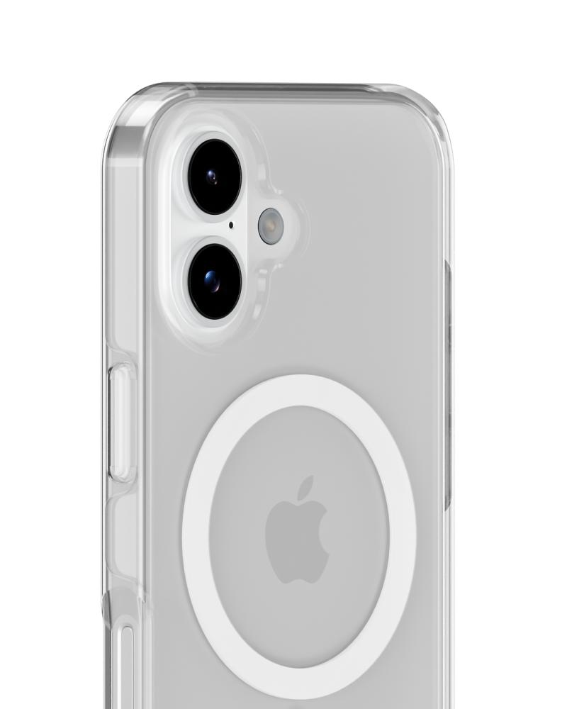 holdit holdit iPhone 17 MagSafe Mobilskal White/Transparent